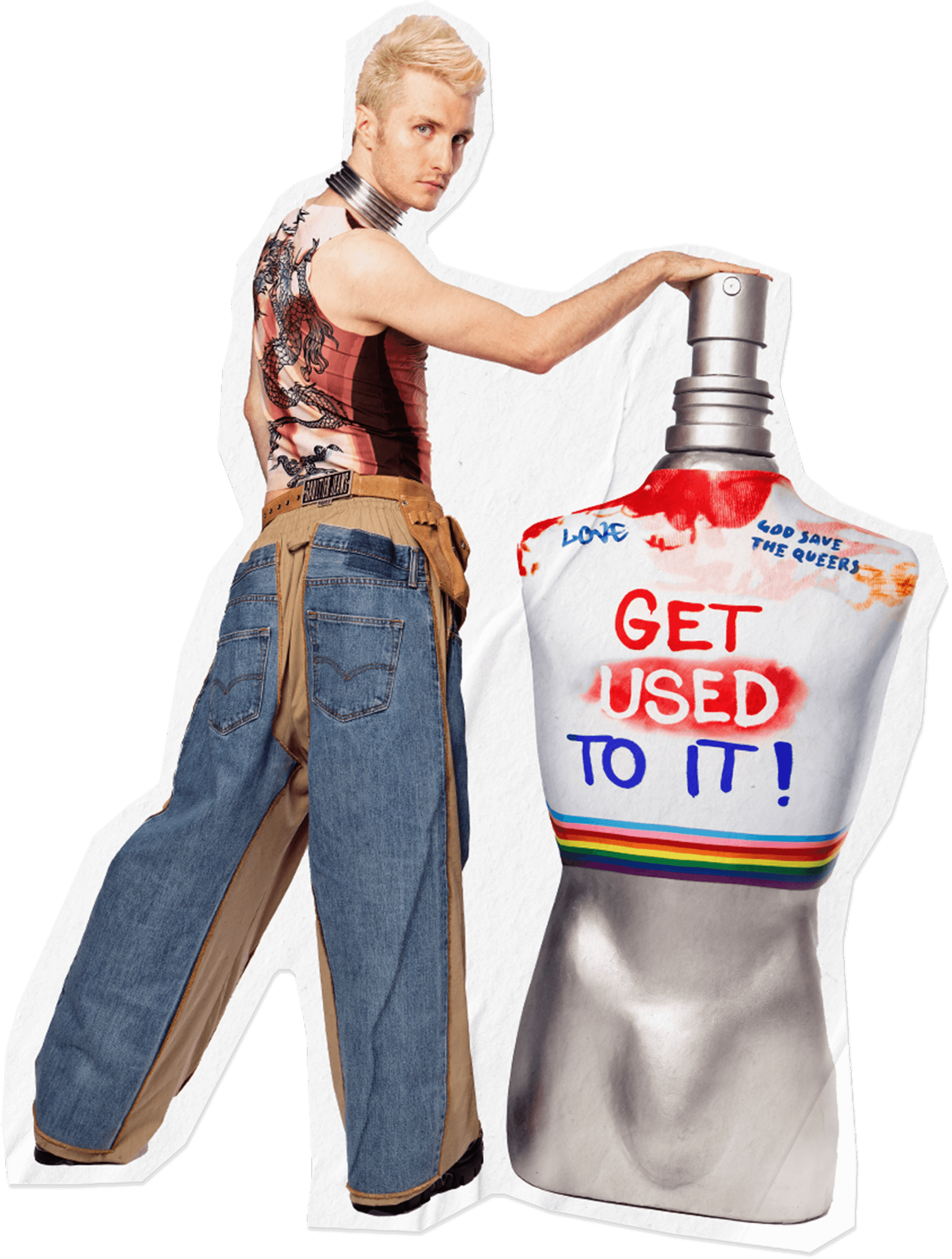 Jean Paul Gaultier launches a message for Pride 2023: 'Get used to